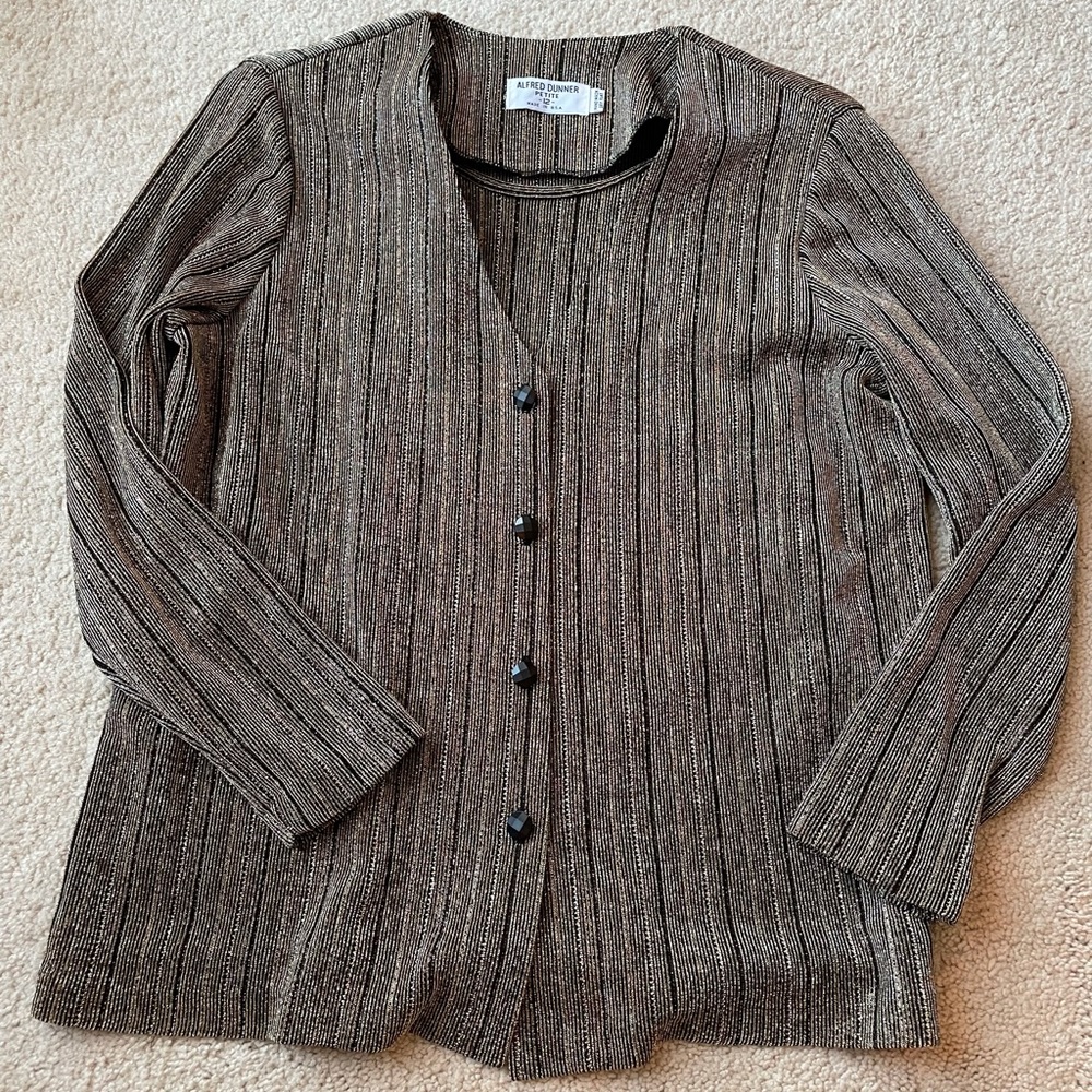 Alfred Dunner Twin Sweater Set One Piece 12P